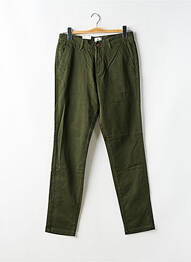 Pantalon chino țesătură poplin mărime normală verde JACK & JONES homme