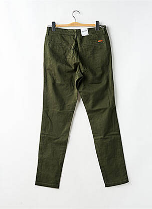 Pantalon chino țesătură poplin mărime normală verde JACK & JONES bărbat