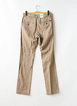 Pantalon chino țesătură poplin mărime normală maro JACK & JONES bărbat