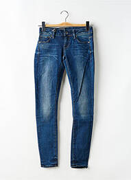 Blugi skinny elasticitate talie joasă albastru G STAR femme