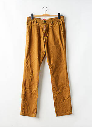 Pantalon chino țesătură poplin mărime normală galben JACK & JONES bărbat