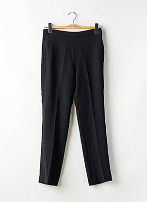 Pantalon drept talie înaltă talie înaltă negru MANGO femeie