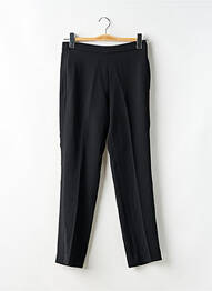 Pantalon drept talie înaltă talie înaltă negru MANGO femeie