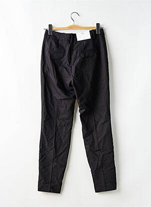 Pantalon 7/8 talie cu cleme mărime normală negru S.OLIVER femeie