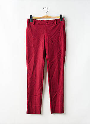 Pantalon 7/8 talie înaltă talie înaltă roșu MANGO femeie