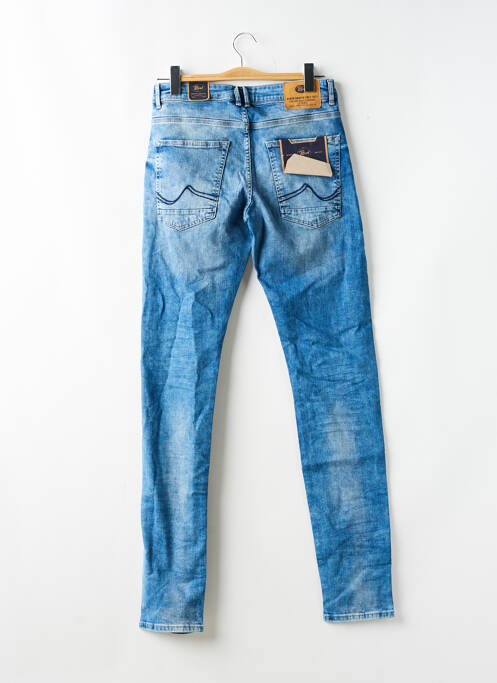 Blugi cu croială slim albastru PETROL INDUSTRIES bărbat