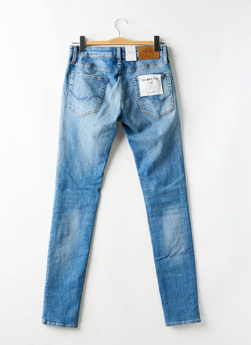 Blugi cu croială slim albastru JACK & JONES bărbat