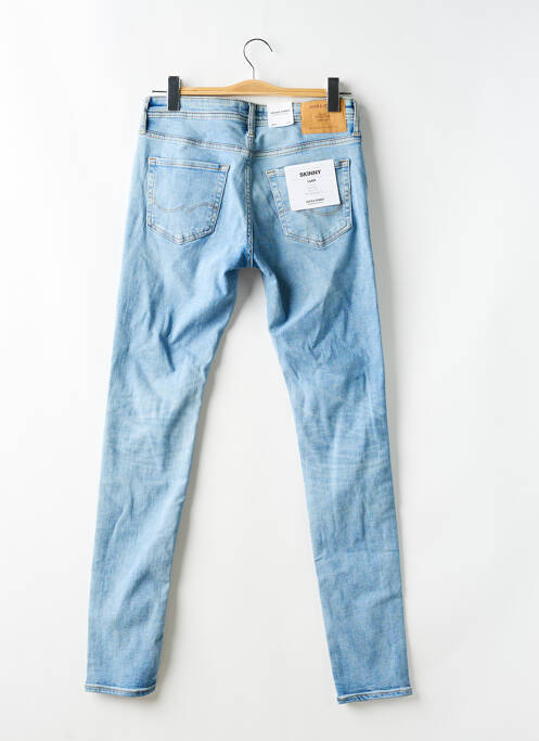 Blugi cu croială slim albastru JACK & JONES bărbat