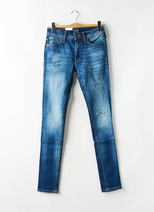 Blugi skinny albastru JACK & JONES bărbat