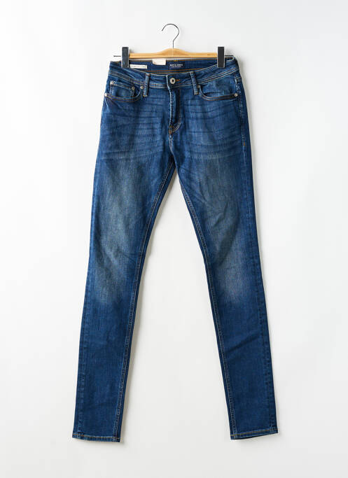 Blugi skinny albastru JACK & JONES bărbat