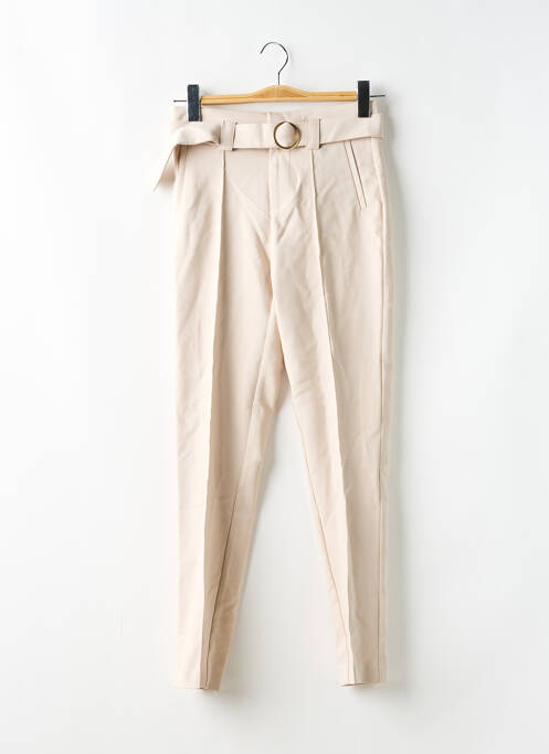 Pantalon slim bej MORGAN femeie