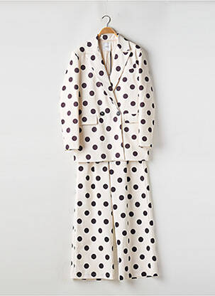 Set pantaloni bej LUMINA femeie