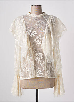 Top bej ANGELA DAVIS femeie