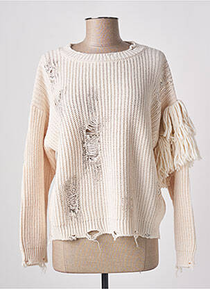 Pulover bej ANGELA DAVIS femeie