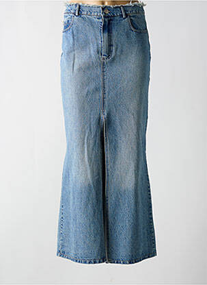 Fustă lungă albastru ANGELA DAVIS femeie