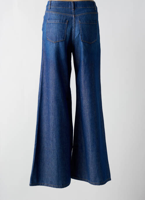 Blugi cu croială largă albastru ANGELA DAVIS femeie