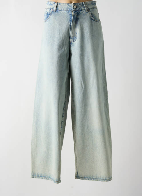 Blugi cu croială largă albastru ANGELA DAVIS femeie