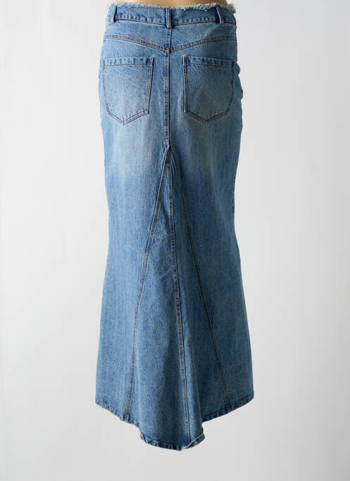 Fustă lungă albastru ANGELA DAVIS femeie