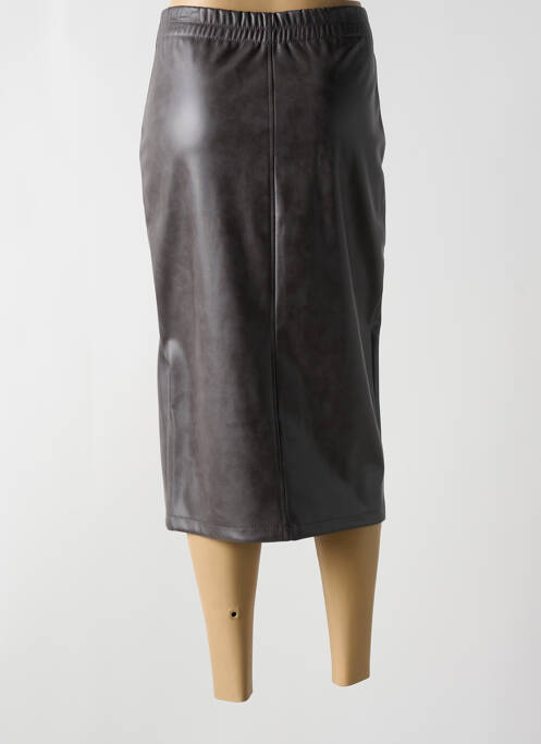 Fustă midi gri KING KONG femeie