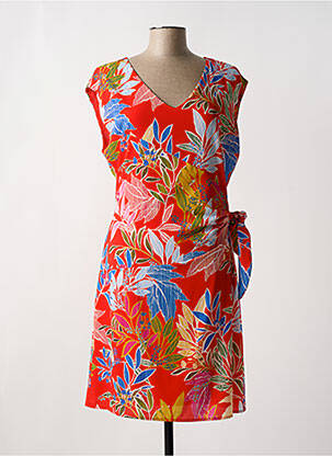 Rochie midi roșu SIGNE NATURE femeie