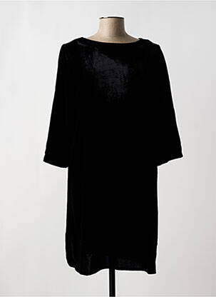 Rochie midi mâneci 3/4 mâneci 3/4 negru ZYGA femeie