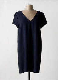 Rochie scurtă mâneci scurte mâneci scurte albastru PABLO femme
