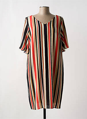 Rochie midi bej SIGNE NATURE femeie