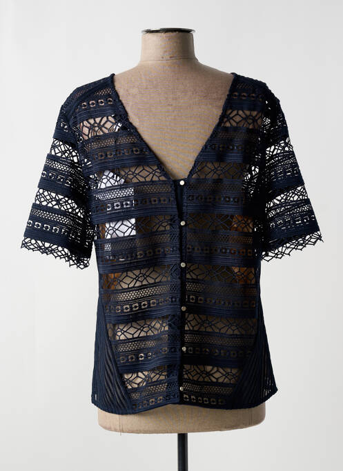 Top albastru SUNCOO femeie