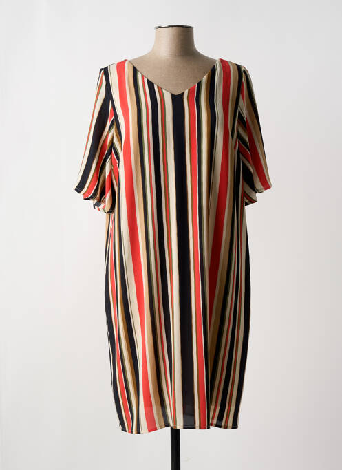 Rochie midi bej SIGNE NATURE femeie