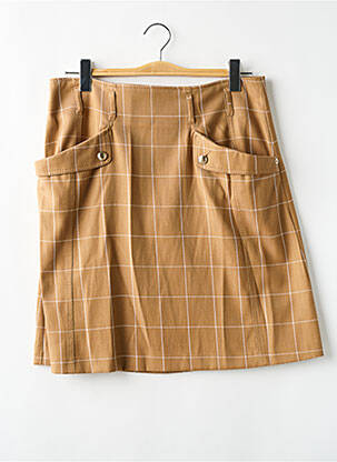 Fustă scurtă maro PENNYBLACK femeie