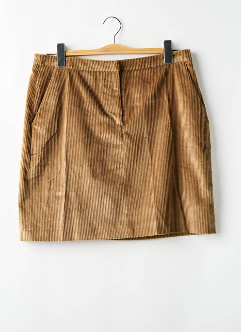 Fustă scurtă maro #127344 femeie