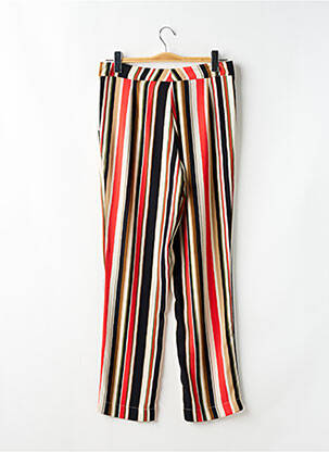Pantalon drept țesătură crep mărime normală bej SIGNE NATURE femeie