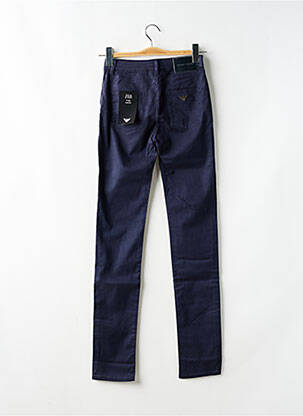 Pantalon slim elasticitate mărime normală albastru EMPORIO ARMANI femeie