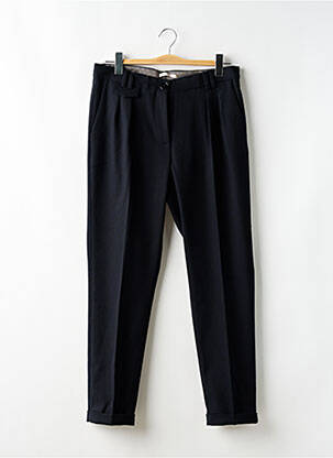 Pantalon drept elasticitate talie înaltă negru SESSUN femeie