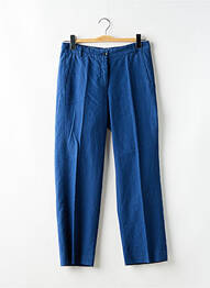 Pantalon drept talie cu cleme mărime normală albastru HARTFORD femeie