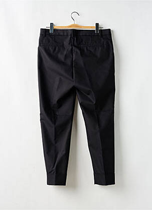 Pantalon slim țesătură poplin mărime normală negru CLOSED femeie