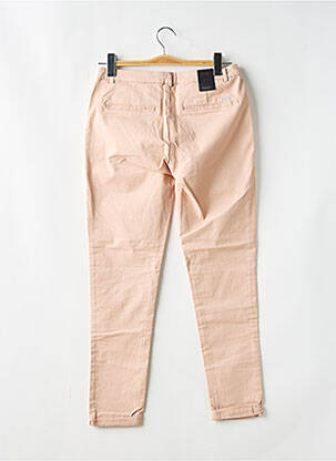 Pantalon chino țesătură poplin mărime normală roz SCOTCH & SODA femeie