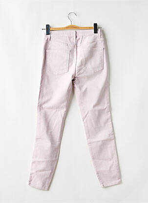 Pantalon slim talie înaltă talie înaltă violet CLOSED femeie