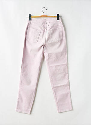 Pantalon slim talie înaltă talie înaltă violet CLOSED femeie