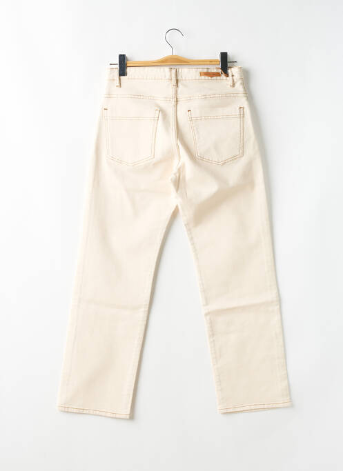 Blugi cu croială dreaptă bej SESSUN femeie