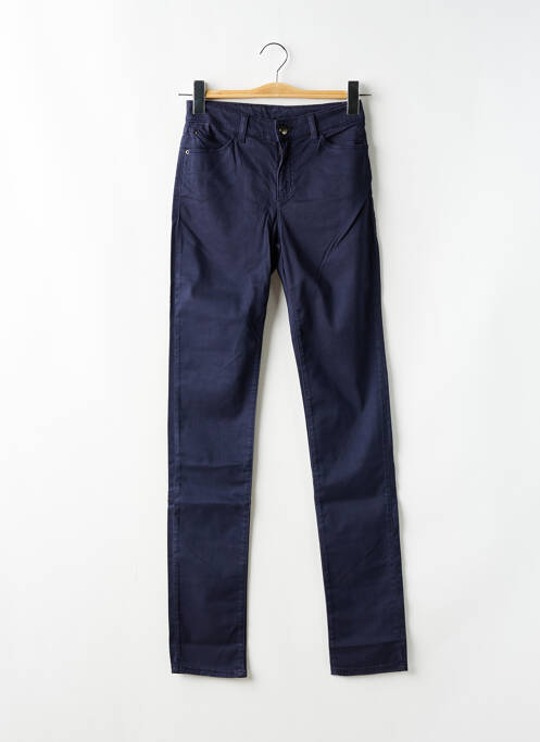 Pantalon slim albastru EMPORIO ARMANI femeie