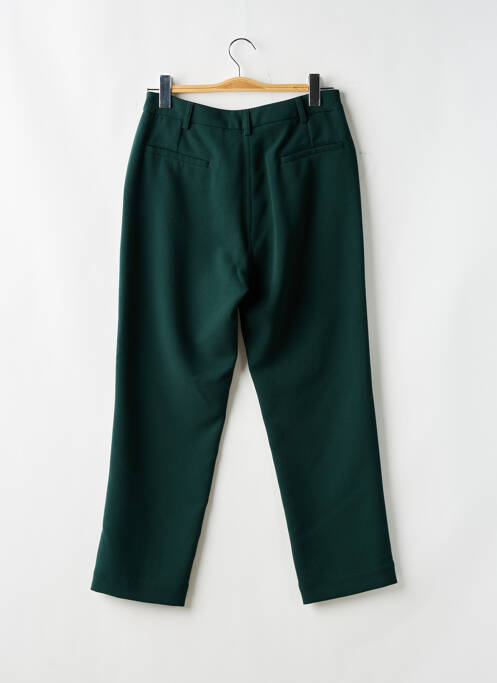 Pantalon drept elasticitate talie înaltă verde SESSUN femme