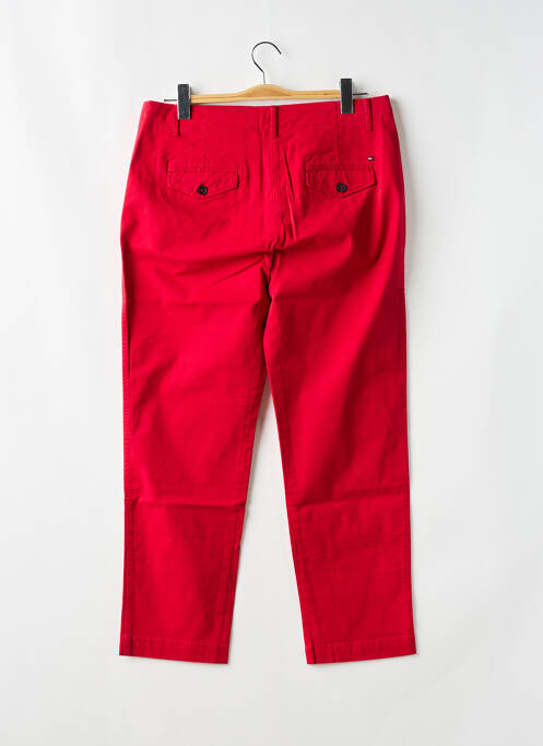 Pantalon chino roșu TOMMY HILFIGER femeie