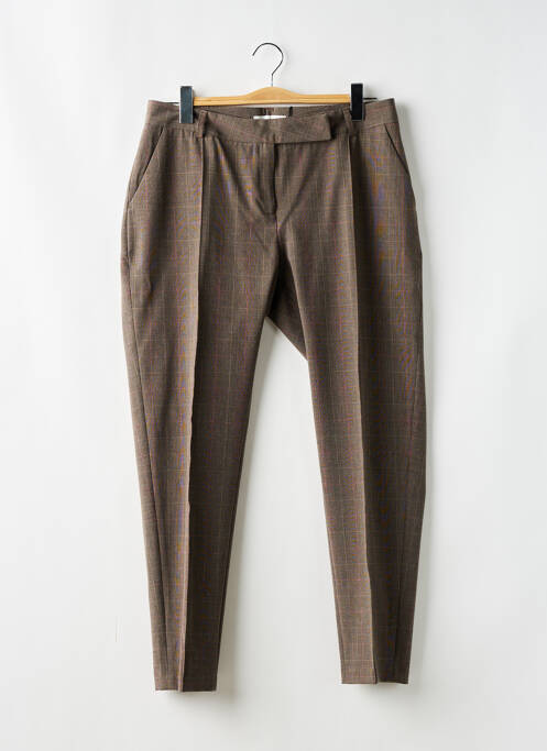 Pantalon slim maro INDI & COLD femeie