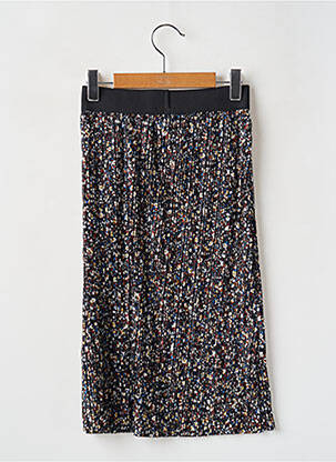 Fustă midi țesătură poplin negru KIDS ONLY fată