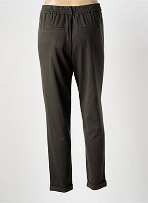 Pantalon slim talie elastică mărime normală verde VERO MODA femeie