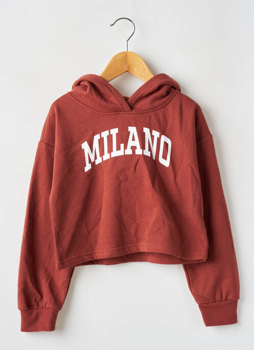 Hanorac cu glugă portocaliu KIDS ONLY fată