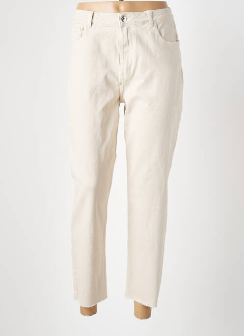 Blugi cu croială slim bej ONLY femeie