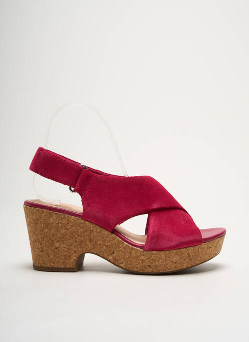 Sandale/Pantofi decupați roz CLARKS femeie