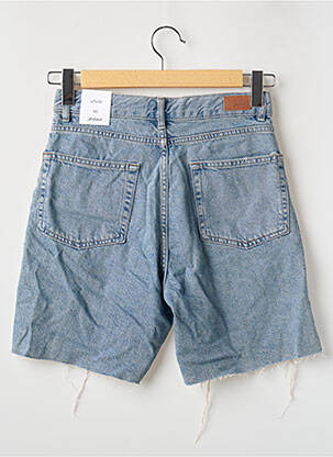 Șort țesătură denim talie înaltă albastru SUBDUED femeie
